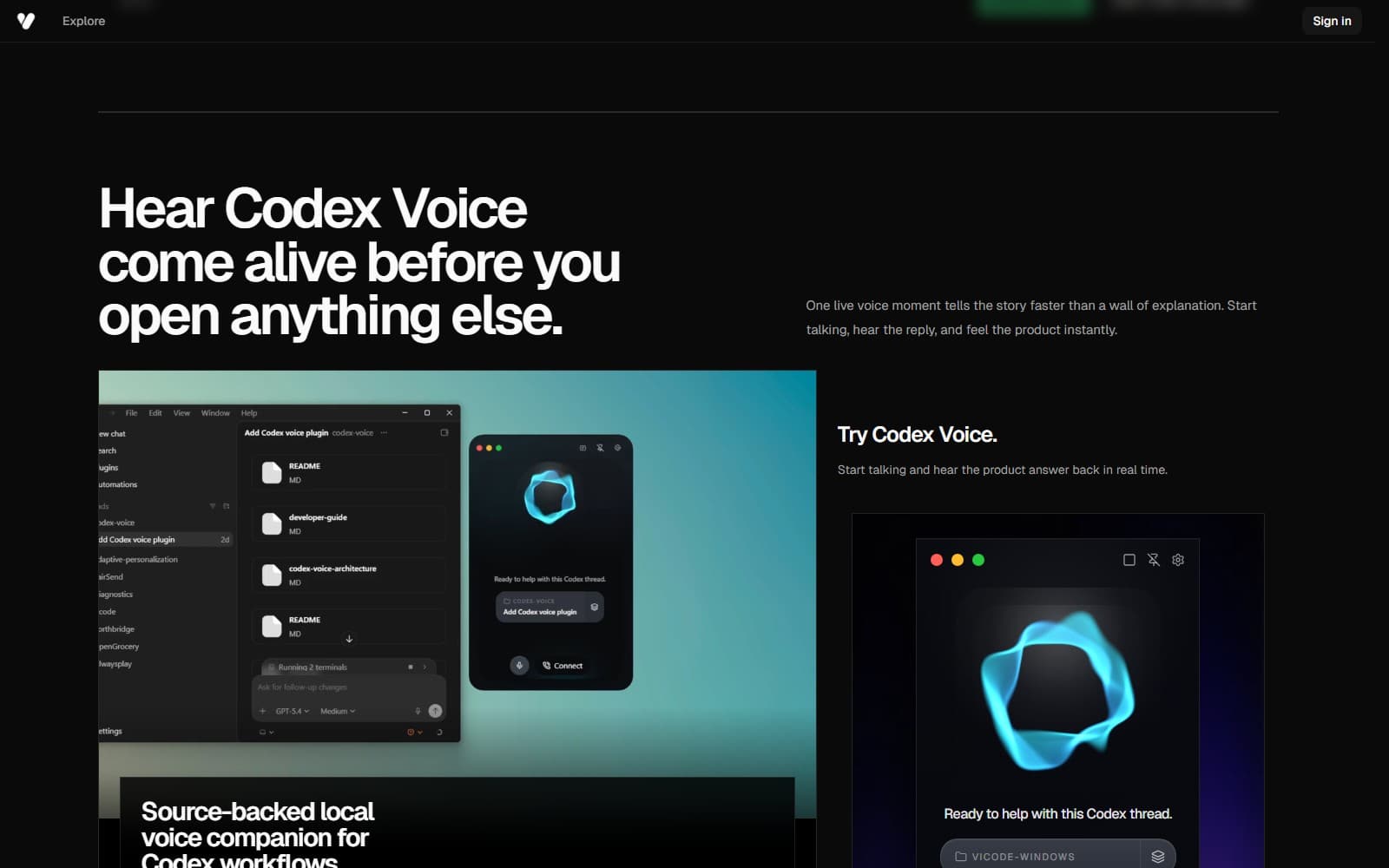 Codex Voice cover